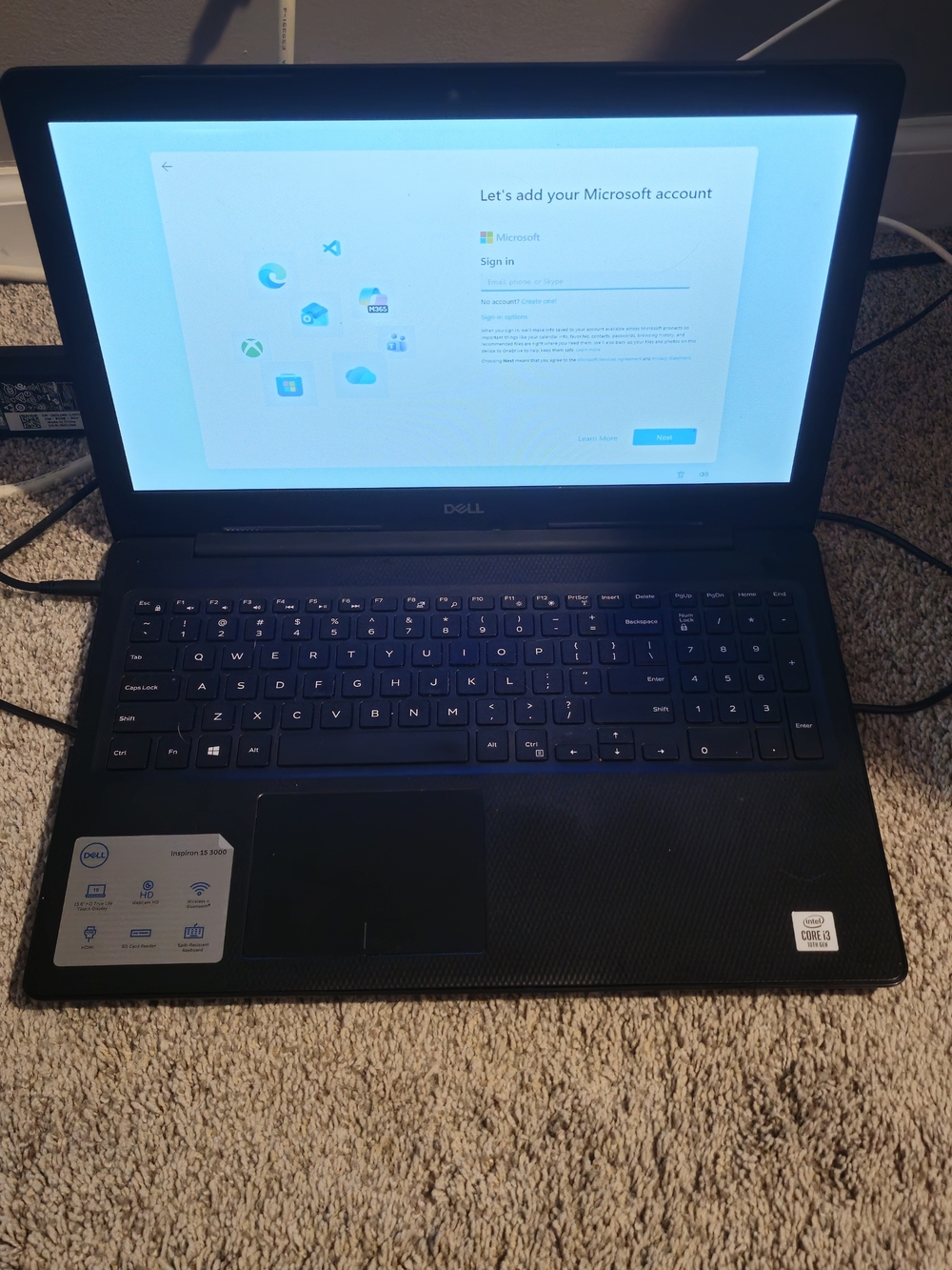 Dell Inspirion Laptop